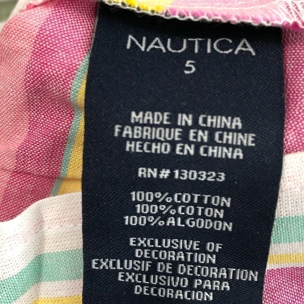 Nautica of the shoulder casual girls dress 5